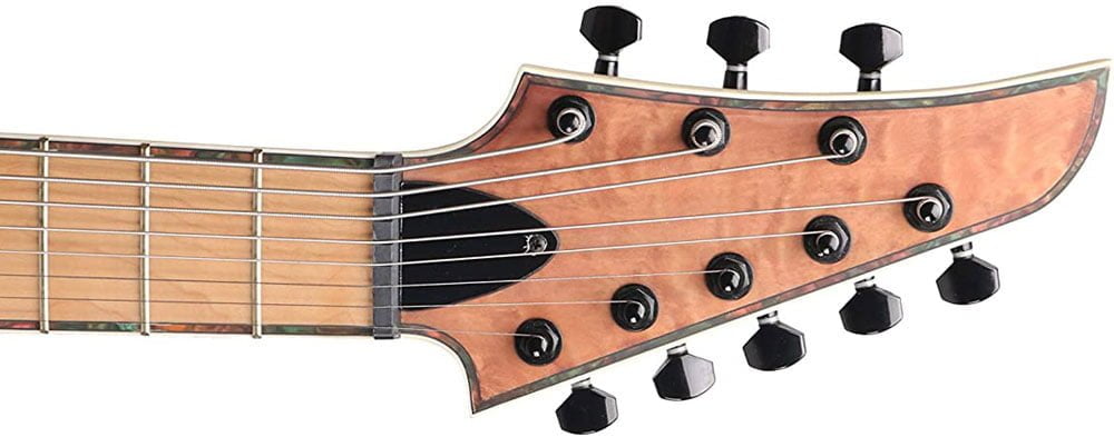ZUWEIの8弦ギターのヘッド
