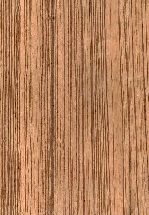 ゼブラウッド − シマウマのような縞模様が特徴の木材