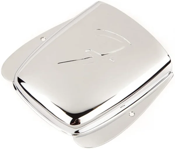 Fender Vintage-Style Jazz Bass"F" Bridge Cover Chrome
