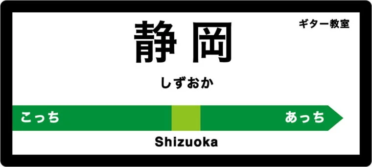 静岡市のおすすめギター教室