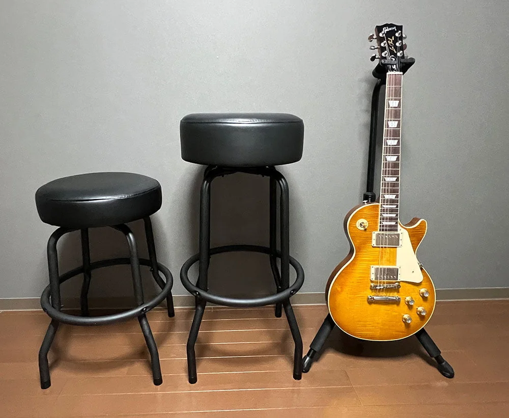 GIBSON Premium Playing Stool, Star Logo - バースツールの組み立て方とレビュー | ギター辞典 by ギタコン