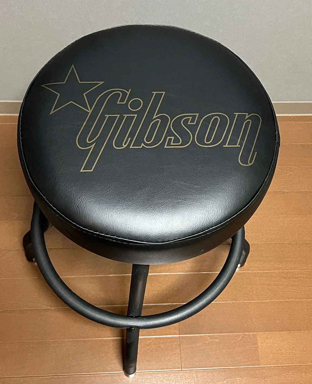 Gibson 【ギブソン】Gibson Premium Playing Stool ギブソン・バースツール24インチ/GA-STOOL2【完成品渡し】1脚づつの出品です。座椅子回ります。