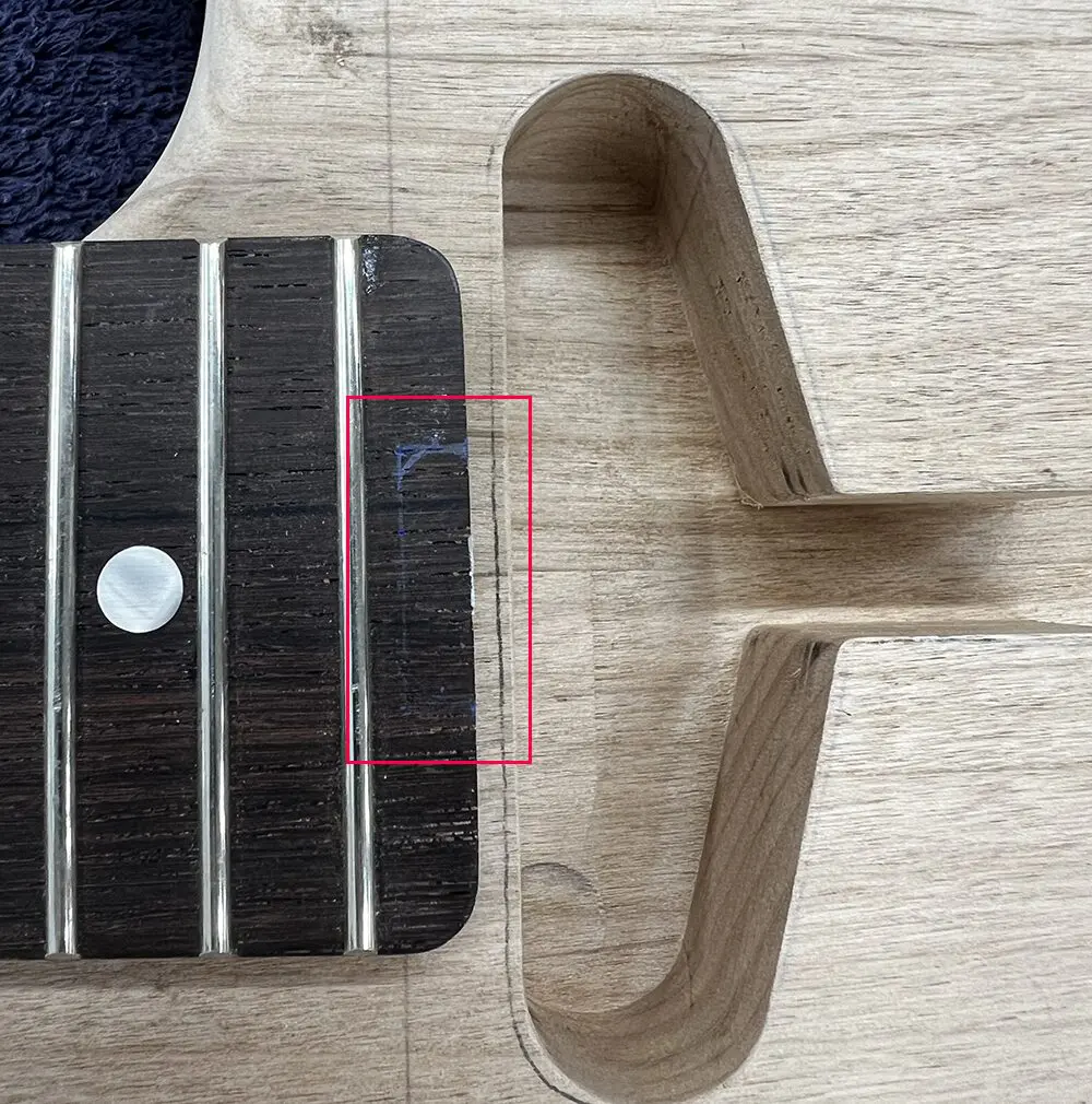 プロ仕様のギター製作ツール ギターのフレットナットと特別な