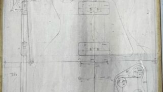 レスポールタイプのギターの製図