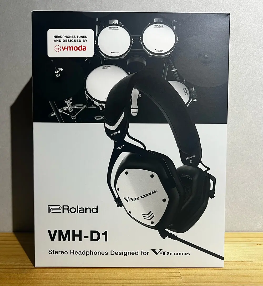 レビュー】電子ドラム用ヘッドホンRoland「VMH-D1」の使用感