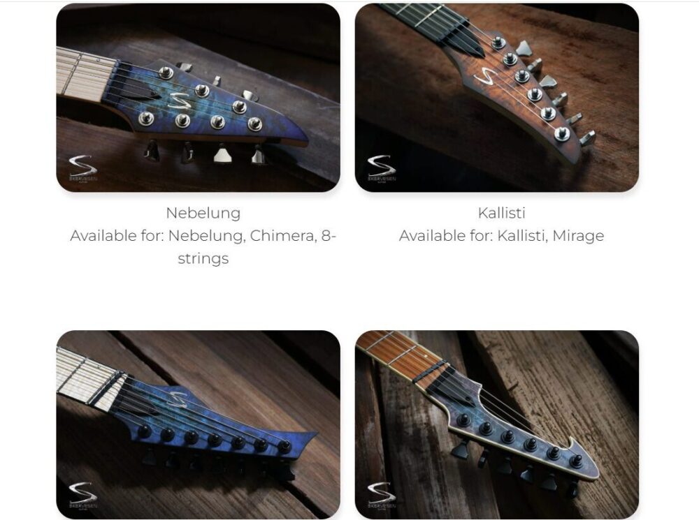 Skervesen ヘッドシェイプ サンプル