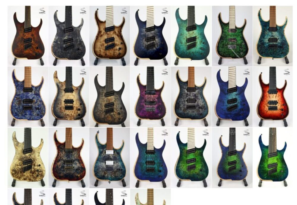 Skervesen カラーサンプル
